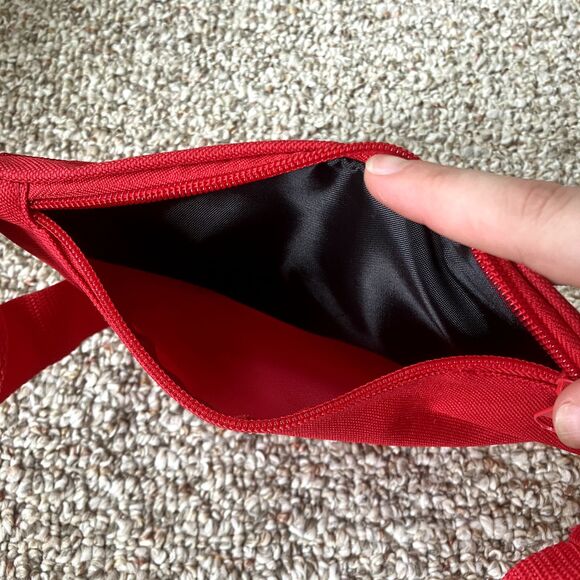 Iowa State Fanny Pack Waist Bag Cyclones College Gear Football IS Red Buckle - Picture 4 of 9